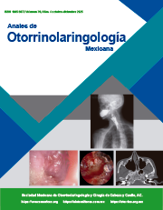Anales de Otorrinolaringología Mexicana